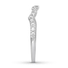 Thumbnail Image 3 of Previously Owned Diamond Wedding Band 1/4 ct tw Round-cut 14K White Gold