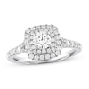 Thumbnail Image 0 of Previously Owned Diamond Engagement Ring 7/8 ct tw Round-cut 14K White Gold