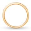 Thumbnail Image 2 of Previously Owned Men's Diamond Wedding Band 1/2 ct tw Round-cut 10K Yellow Gold