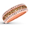 Thumbnail Image 1 of Previously Owned Le Vian Chocolate Diamonds 7/8 ct tw Round-cut Ring 14K Strawberry Gold