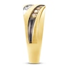 Thumbnail Image 1 of Previously Owned Men's Brown Diamond Wedding Band 1/2 ct tw Round-cut 10K Yellow Gold