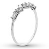 Thumbnail Image 3 of Previously Owned Diamond Ring 1/5 ct tw Baguette & Round 10K White Gold