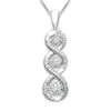 Thumbnail Image 1 of Previously Owned Unstoppable Love Necklace 1/15 ct tw Round Sterling Silver