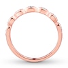 Thumbnail Image 2 of Previously Owned Diamond Wedding Band 1/10 ct tw Round-cut 14K Rose Gold