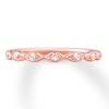 Thumbnail Image 3 of Previously Owned Diamond Wedding Band 1/10 ct tw Round-cut 14K Rose Gold
