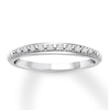 Thumbnail Image 0 of Previously Owned Diamond Wedding Band 1/20 ct tw Round-cut 10K White Gold
