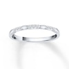 Thumbnail Image 1 of Previously Owned Stackable Ring 1/20 ct tw Diamonds 10K White Gold