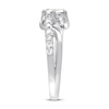 Thumbnail Image 2 of Previously Owned Ever Us Two-Stone Diamond Anniversary Ring 1 ct tw Round-cut 14K White Gold