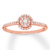 Thumbnail Image 1 of Previously Owned Diamond Ring 1/6 ct tw Round-cut 10K Rose Gold