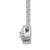 Thumbnail Image 2 of Previously Owned Diamond Fashion Necklace 1/10 ct tw Sterling Silver