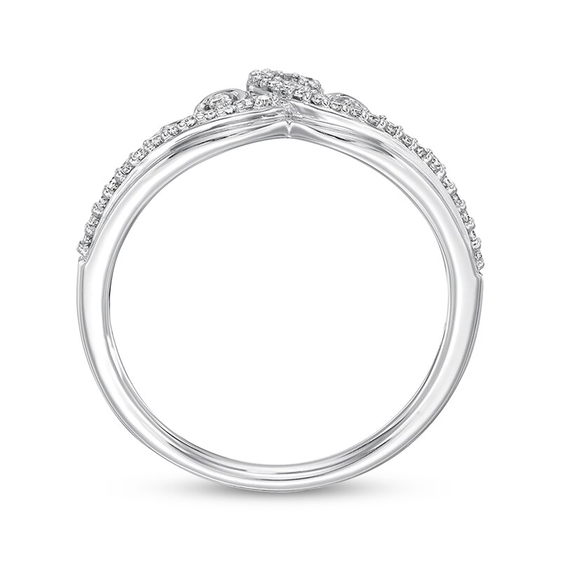 Main Image 3 of Previously Owned Emmy London Tiara Ring 1/6 ct tw Diamonds Sterling Silver