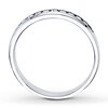Previously Owned Diamond Band 1/4 ct tw Round-cut 10K White Gold