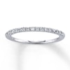 Thumbnail Image 1 of Previously Owned Diamond Anniversary Band 1/4 ct tw Round-cut 10K White Gold Size 9