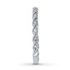 Thumbnail Image 3 of Previously Owned Diamond Anniversary Ring 1/10 ct tw Round-cut 14K White Gold - Size 10.75