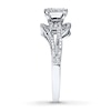 Thumbnail Image 3 of Previously Owned Diamond Ring 1/5 ct tw Round-cut 10K White Gold - Size 13.5