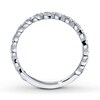 Thumbnail Image 2 of Previously Owned Diamond Anniversary Ring 1/10 ct tw Round-cut 14K White Gold Size 9.5