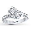 Thumbnail Image 1 of Previously Owned Ever Us Two-Stone Anniversary Ring 2-1/2 ct tw Diamonds 14K White Gold - Size 9.5