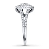 Thumbnail Image 3 of Previously Owned Diamond Engagement Ring 1 ct tw Round-cut 14K White Gold Size 9.75