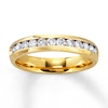 Thumbnail Image 0 of Previously Owned Diamond Anniversary Band 1/2 ct tw Round-cut 14K Yellow Gold - Size 9.5
