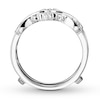Thumbnail Image 2 of Previously Owned Diamond Insert Ring 1/4 ct tw Round-cut 14K White Gold Size 10.75