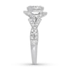Thumbnail Image 3 of Previously Owned Diamond Engagement Ring 1 ct tw Round-cut 14K White Gold Size 4.5