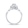 Thumbnail Image 3 of Previously Owned Neil Lane Bridal Ring 7/8 ct tw Pear & Round-cut Diamonds 14K White Gold - Size 10