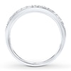 Thumbnail Image 2 of Previously Owned Diamond Wedding Band 1/4 ct tw 14K White Gold Size 11.75