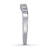 Thumbnail Image 3 of Previously Owned Diamond Enhancer Ring 3/8 ct tw Princess-cut 14K White Gold - Size 3.5