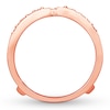 Thumbnail Image 2 of Previously Owned Diamond Wrap Ring 1/4 ct tw Round-cut 10K Rose Gold Size 12.25