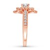 Thumbnail Image 2 of Previously Owned Diamond Engagement Ring 7/8 ct tw Round-cut 14K Rose Gold - Size 11.75