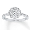 Thumbnail Image 1 of Previously Owned Neil Lane Engagement Ring 1 ct tw Round-cut Diamonds 14K White Gold - Size 4.5