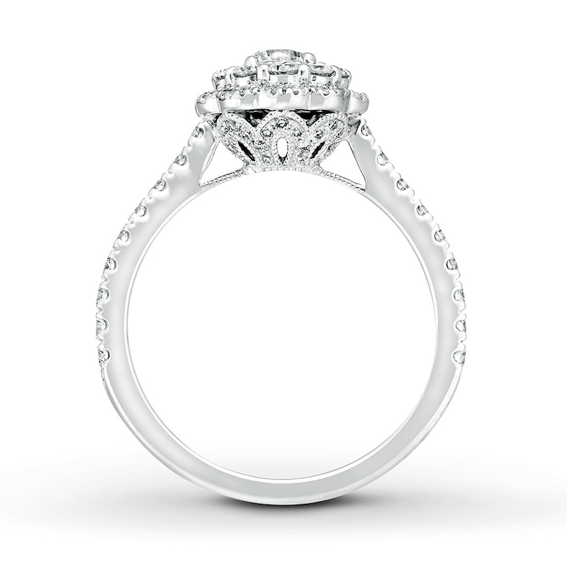 Main Image 2 of Previously Owned Neil Lane Engagement Ring 1 ct tw Round-cut Diamonds 14K White Gold - Size 4.5
