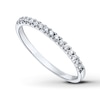 Thumbnail Image 1 of Previously Owned Diamond Anniversary Band 1/6 ct tw Round-cut 14K White Gold Size 10.25