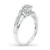 Thumbnail Image 2 of Previously Owned Diamond Ring 1/6 ct tw Round-cut Sterling Silver - Size 10.5