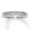 Thumbnail Image 0 of Previously Owned Diamond Band 3/4 ct tw Princess-cut 14K White Gold - Size 10