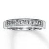 Thumbnail Image 1 of Previously Owned Diamond Band 3/4 ct tw Princess-cut 14K White Gold Size 10