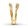 Thumbnail Image 3 of Previously Owned Enhancer Ring 1/5 ct tw Round-cut Diamonds 14K Yellow Gold - Size 5.5