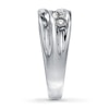 Thumbnail Image 2 of Previously Owned Band 1 ct tw Diamonds 14K White Gold - Size 11.75