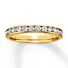 Thumbnail Image 1 of Previously Owned Anniversary Band 1/2 ct tw Round-cut Diamonds 14K Yellow Gold - Size 13.5