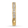 Thumbnail Image 3 of Previously Owned Anniversary Band 1/2 ct tw Round-cut Diamonds 14K Yellow Gold - Size 13.5