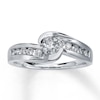 Thumbnail Image 1 of Previously Owned Diamond Engagement Ring 1/2 ct tw Round-Cut 14K White Gold Size 9.25