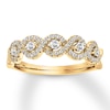 Thumbnail Image 1 of Previously Owned Diamond Anniversary Band 1/3 ct tw Round-cut 14K Yellow Gold Size 9.75