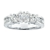 Thumbnail Image 1 of Previously Owned Three-Stone Diamond Engagement Ring 2 ct tw Round-cut 14K White Gold Size 9.75