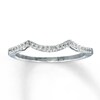 Thumbnail Image 1 of Previously Owned Wedding Band 1/10 ct tw Round-cut Diamonds 14K White Gold Size 8.5