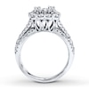Thumbnail Image 2 of Previously Owned Diamond Engagement Ring 2 ct tw Round-cut 14K White Gold Size 9