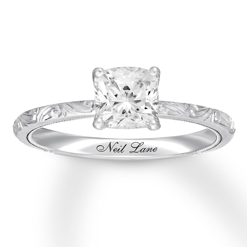 Main Image 1 of Previously Owned Neil Lane Diamond Solitaire Engagement Ring 1 Carat tw 14K Gold Size 4.25