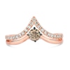 Thumbnail Image 4 of Previously Owned Le Vian Chocolate Diamond Ring 3/8 ct tw Round-cut 14K Strawberry Gold Size 9.5