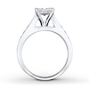Thumbnail Image 2 of Previously Owned Diamond Engagement Ring 1 ct tw Round-cut 14K White Gold Size 4