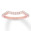 Thumbnail Image 1 of Previously Owned Neil Lane Diamond Wedding Band 1/4 ct tw Round-cut 14K Rose Gold Size 9.5