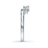 Thumbnail Image 3 of Previously Owned THE LEO Diamond Enhancer Ring 1/2 ct tw Princess & Round-cut 14K White Gold - Size 9.75